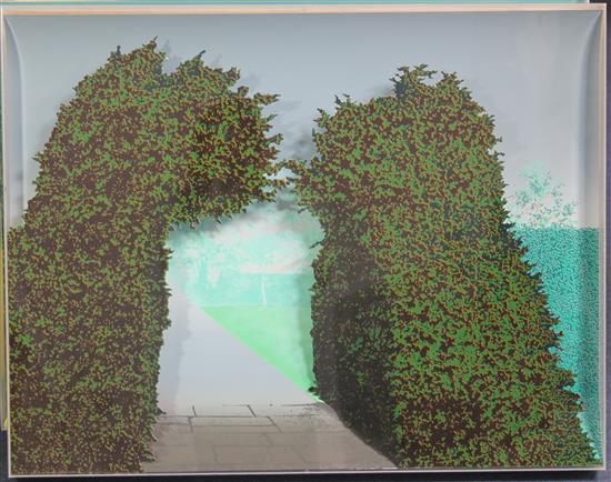 Ivor Abrahams RA (b.1935) Garden series, overall 22.5 x 30.75in. and 23.5 x 30in.